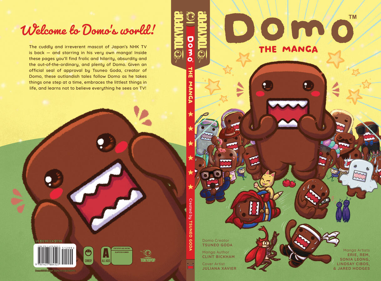 Domo the Manga Cover Domo the Manga Cover
